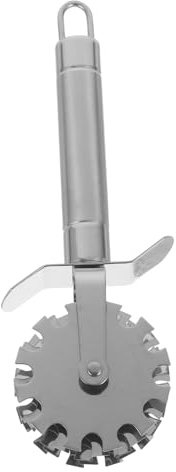 Edelstahl Fleischklopfer mit Rollen, Küchenfleischzartmacher, Silber | Steakzartmacher Rad, Rindfleisch Weichmacher, Küchenfleischhammer, 1 Stück