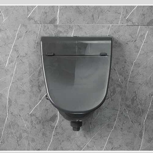 Orinatoio Maschile In Plastica Senza Acqua Da Parete, Con Deviatore Di Urina E Tubo Flessibile, Adatto Per Ambienti Interni Ed Esterni Come Bagno, Garage, Cantina O Cortile(Black)