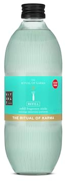 RITUALS The Ritual of Karma Duftstäbchen Refill, Lotusblüte, 500 ml | Langanhaltender Raumduft, Duftstäbchen, Luxus-Diffusor, kontinuierlicher Duft