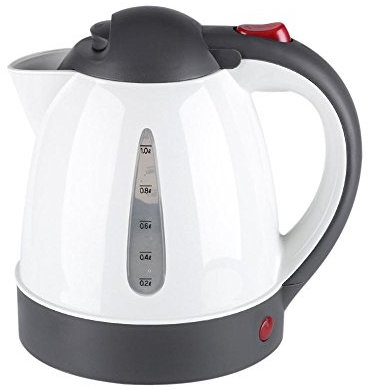 Haofy Bollitore Elettrico Portatile 1000 ml con Spegnimento Automatico e Acciaio Inossidabile 304 Bollitore da Viaggio 12V per Auto per Famiglia, Viaggi Lunghi, Ufficio