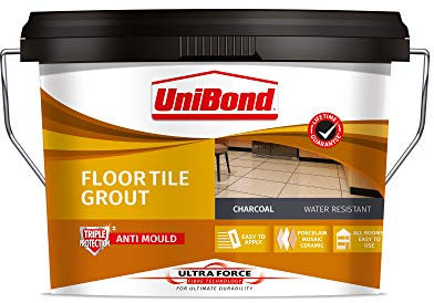 UniBond 2571712 Ultraforce Floor Grout, Charcoal , Black
