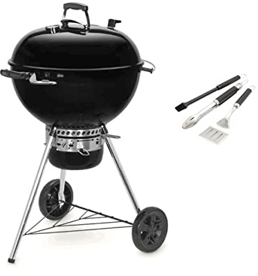 Weber Master-Touch Holzkohlegrill Ø 57 cm GBS + 3 Zubehörteile