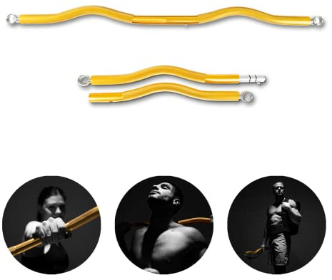 PAKAMA Asta SZ mobile (bar) per fasce di resistenza e fasce di resistenza – Asta fitness per allenamento domestico e allenamento a casa – Asta intelligente per bilanciere per squat, sollevamento