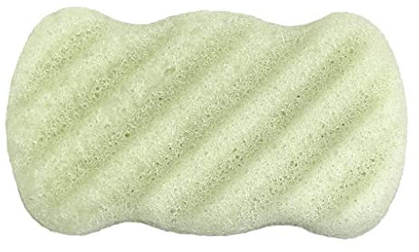 barenx Konjak-Schwamm mit aktiviertem Bambus-Anthrazit, Premium-Qualität und größere Größe, ohne Stimulation – Aloe