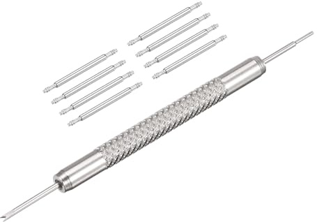 QUARKZMAN Kit Perni Cinturino Orologio con Barretta a Molla, Kit Riparazione Orologi Professionale Cacciaviti con Strumento per Rimozione Barretta a Molla