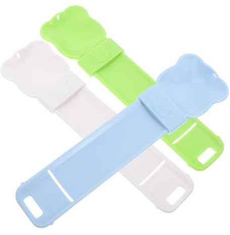 POPETPOP 3 Pièces Squeeze pour Lot de Cuillères Multifonctionnelles pour Snacks Distributeur pour Alimentation de Accessoire pour Propriétaires Animaux