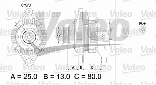 VALEO 436545 Lichtmaschinen