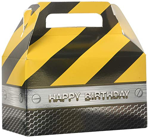 Construction Zone Party Treat Boxes (2 ct)