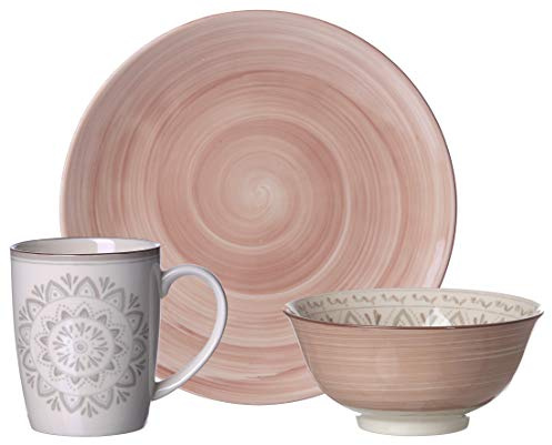 Ritzenhoff & Breker Série Valencia Service pour petit-déjeuner marron