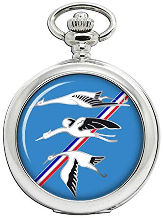 Giftshop UK Escadron de Chasse 01-002 Cigognes (Français Air Force) Poche Montre
