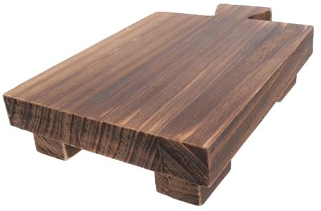 PRETYZOOM Holz Tablett für Pflanzen und Seife als Kompakte Ablage