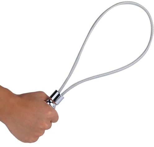 BDSM Peitsche Sex SM Gerte Metallhandschlag Trainingsstrafe Flirten Spanking Erotik Paddel Sex SM aus Wirerope Sex Spielzeug für Paare Fetisch Flogger Rohrstock Bestrafung