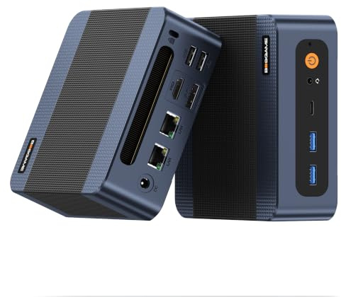 BOSGAME E6 ECO Mini PC Intel Core 3 304 (N100 Upgrade) 12GB 512GB SSD | WiFi7 AI Mini PC windows 11 Pro for Home Office School Business Industrial Ultra Low Power Desktop Computer
