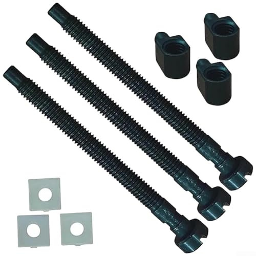Ajustador de barra de motosierra, tornillo de ajuste del tensor de cadena, pieza de repuesto del tensor de tornillo, para 42, 44, 50, 51, 55