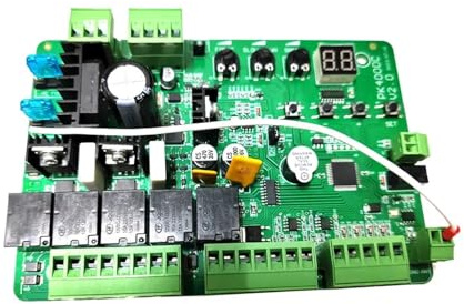 Placa de control for abridor de puerta batiente con motor de 24 V CC, placa de control, placa de circuito impreso de repuesto, placa de control for abridores de puerta automáticos eléctricos para fábr