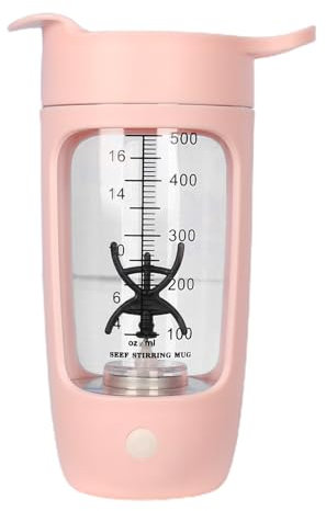 Générique Electric Shaker Bottle, Usb Rechargeable Mixer Cup, High-Speed Protein Blender, Leakproof Design, No Bpa Portable Container, Distinctive Mixing Capability, 3.15x3.15x7.87in