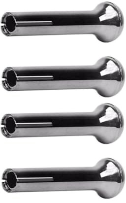 ZPLKKYGR 4 Pieces Door Lock Knobs Chrome M1775