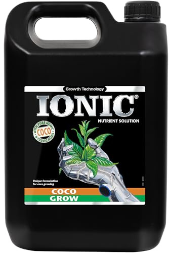 IONIC CoCo Best GROWTH Food Plant Nutrients Hydroponic GROW Hard or Soft Water (5 Litre)