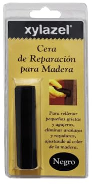 Xylazel Cera Reparación Madera Negro 22 g