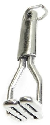 Breloque en argent sterling purée de pommes de terre .925 x 1 Breloques de purée de pommes de terre
