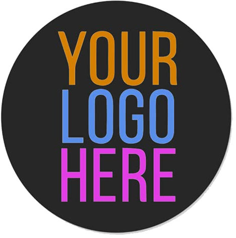 andisi Individuelle Aufkleber für Business-Logo, individuelle Gestaltung Ihrer eigenen personalisierten Etiketten, Aufkleber, Aufkleber, Text, Name, Bild, Foto, 100 Stück (rund)