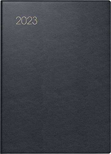 BRUNNEN Wochenkalender Modell 731 2023 Blattgröße 10 x 14 cm schwarz