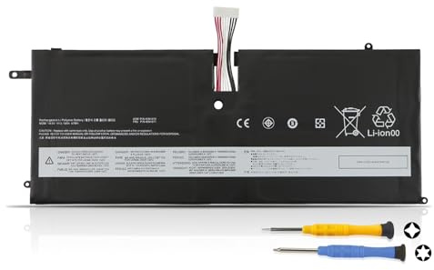 K KYUER 47Wh 45N1070 45N1071 Laptop Akku für Lenovo ThinkPad X1 Carbon 2012/2013 G1 Gen 1, X1 Carbon Ultrabook 1st Gen 1 Type 34xx 3443/3444/3446/3448/3460/3462/3463 4ICP4/51/95 Notebook Battery
