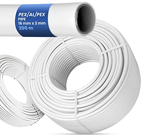 PEX/AL/PEX-Rohr Mehrschicht-Fußbodenheizung Wasserinstallationssysteme 16 x 2 mm / 200 m Langlebig für den Innen- und Außenbereich 3 Schichten