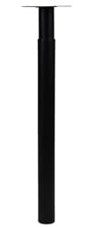 Wovar Tischbein Verstellbar Schwarz Stahl 700-1100 mm - Pro Stück