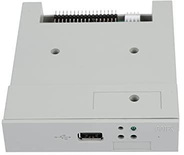 Beufee USB-Emulator, SFR1M44-U 1,44 MB USB-SSD-Diskettenlaufwerk-Emulator Plug-and-Play-Diskettenlaufwerk-Simulator 3,5-Diskettenlaufwerk USB Extern Für Zuhause