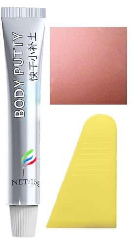 Autolack-Spachtelmasse – Auto-Dellen-Füller-Spachtelmasse, Auto-Kratzer-Füller-Spachtelmasse | 15 g Lackspachtel für Fahrzeuge, auslaufsicherer Karosseriespachtel, schnelle Formspachtel für die Kfz-Wa