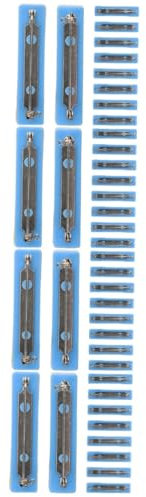 SEWACC 40 STK Brosche Zubehör Namensschild-pin-rückseiten Selbstklebende Stangen-sicherheitsnadel Selbstklebende Nadel Namenshalter Stift Stangenstift Mit Doppelseitigem Aufkleber Metall