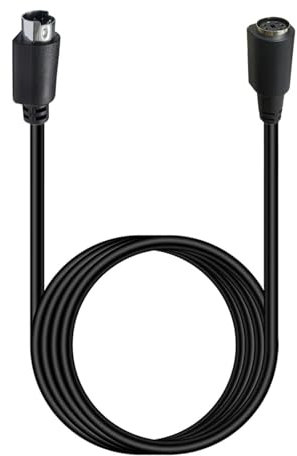 Avejjbaey Cavo S-Video a 5 pin, piccolo cavo DIN per alta trasmissione di ascolto e video con