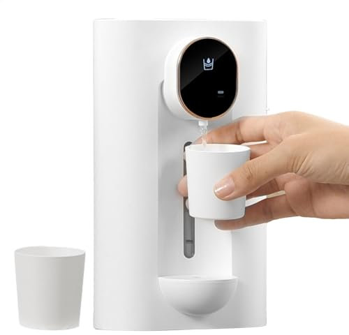 Distributore di bevande per liquori, dispenser per bevande con display a LED, con 2 tazze magnetiche, 540 ml, 3 modalità, piccoli dispenser per vino, whisky, liquori