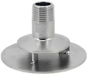 FZCXHONJ Plaque d'aspersion pour Bouilloire/fût de Brassage Maison avec raccord mâle NPT 1/2 en Acier Inoxydable 304, équipement de Brassage de bière, cuves de Brassage, Accessoires pour Le vin (B)
