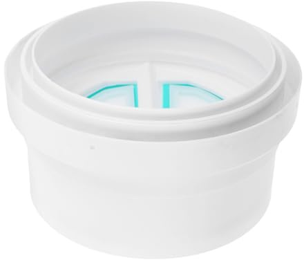 TOBBOMEY Válvula Antirretorno para Campana Cocina PVC Sellada Reducción Ruido Instalación Fácil Compatible Conductos Extractor Humo
