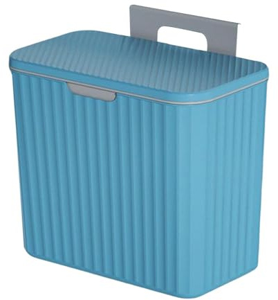 KIXZSAZ Corbeille à Compost Suspendue élégante pour la Cuisine, Petite Poubelle et bac à Compost d'intérieur Fixer au Mur, s'harmonisant avec pour Tous Les décors.