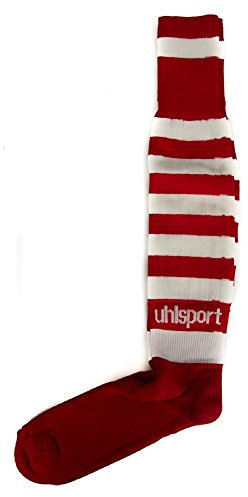 Uhlsport Stutzenstümpfe Hooped - rot/weiß
