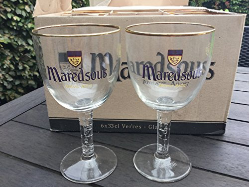 Verres à Bière Maredsous 33cl Officiel (Set de 2)