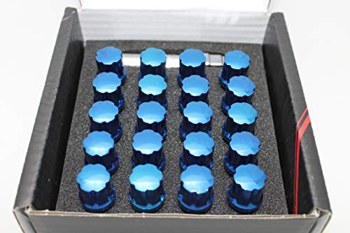 Japan Racing Radschrauben M14x1,5 Blau Radbolzen Satz 20x Felgenschloss