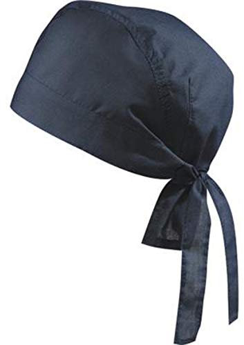 noTrash2003 Design Bandana Cap Mütze Kopftuch für Sport und Freizeit (Navy)