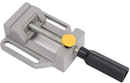 Annurssy Mini-Schraubstock, multifunktional, elektrische Halterung, Bohrmaschinen-Pressklemmen, Aluminiumlegierung, Schraubstock