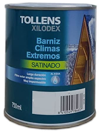 Barniz Al Agua Climas Extremos Satinado 750 Ml (Roble Europeo 502)