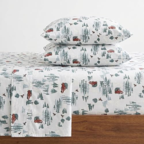 Eddie Bauer Bettlaken-Set King grün