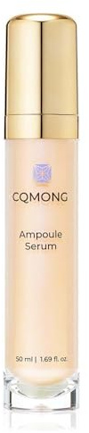 CQMONG Ampoule Facial Serum 1.69 fl oz for Glowy Skin, Hydrating, Wrinkles, Dark spot, Fleckles & Blemish/Hyaluronic Acid, Vitamin C, Collagen, Peptide, Niacinamide/Natural Herb Scent/Korean