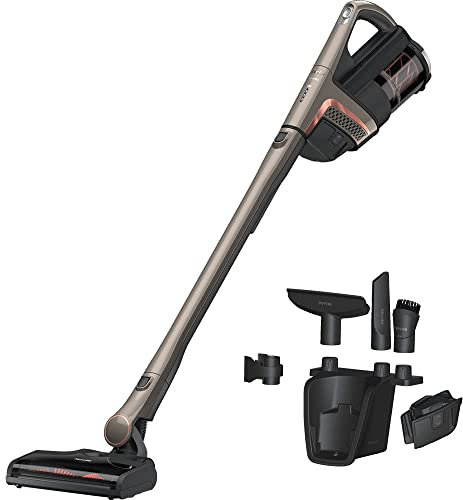 Miele HX2 Sprinter – Akku-Staubsauger ohne Beutel mit 3in1-Design, HEPA Lifetime Filter und 2 x 60 Minuten Laufzeit – Kaschmirgrau