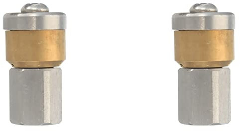 Vadillo 2X Stahl-Hochdruckreiniger-Abflusskanal-Reinigungsrohr Jetter-Rotationsdüse 3 Jet 1/8 F