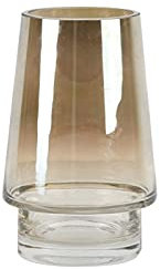 Msuiiixcccc Clear Glass Vase Dried Flower Tulip Vase Kitchen Cafe Dining Table Vase Decoration Thick Shatterproof Vase (Color: Green Size: 9 * 9 * 18.5CM)