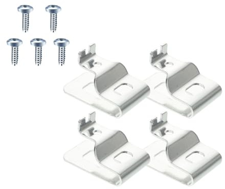Mipcase 5 Ganchos de Metal para Cinturón de Herramientas Eléctricas con Tornillos Clip de Gancho Resistente para Taladro de Impacto para Almacenamiento y Transporte en Trabajo