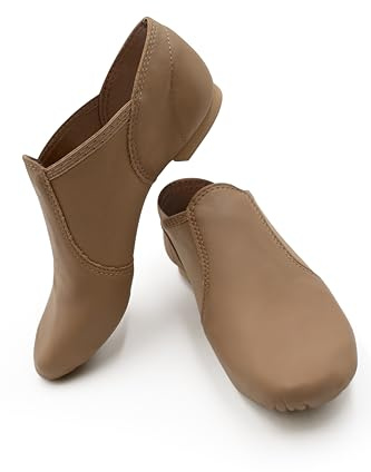 Capezio girls E Series EJ2C Jazz Slip On Caramel 12 M US Little Kid